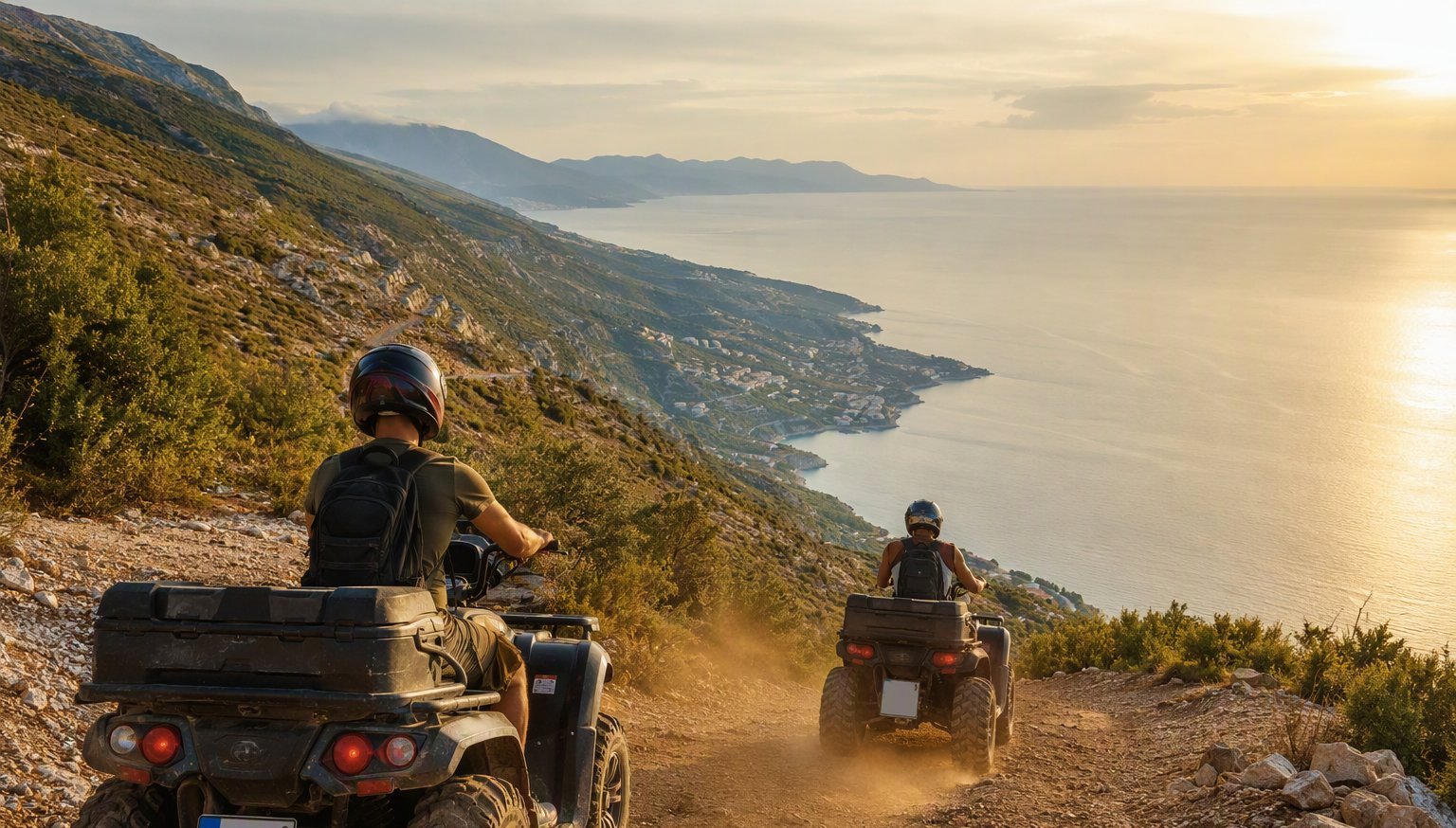 Tour in quad Saranda